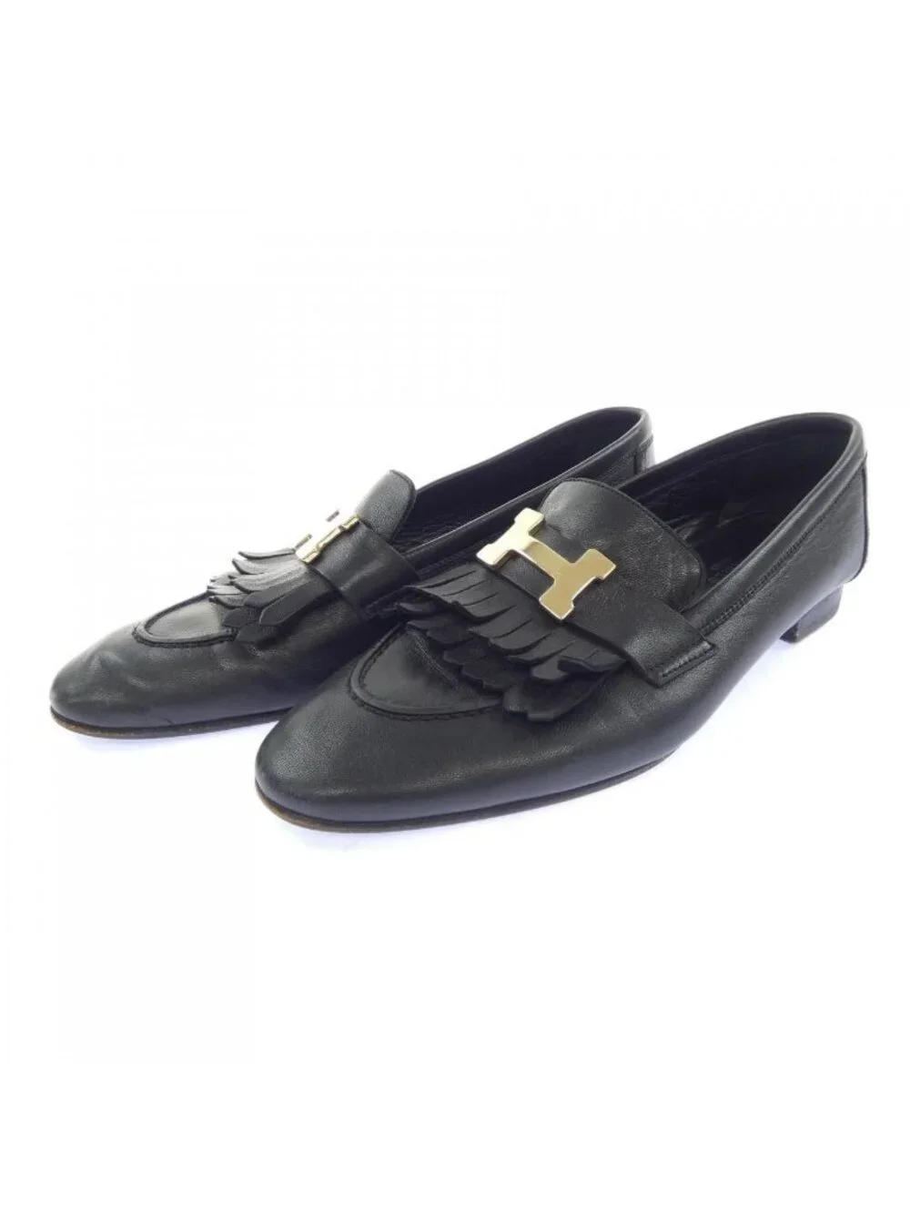 Hermes Royal Paris Buckle Shoes